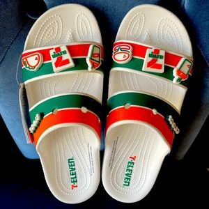7-ELEVEN X CROCS CLASSIC 2 STRAP SANDAL
